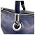 Marc Jacobs Too Hot To Handle Satchel Bag aus dunkelblauem Leder Marineblau - Ansicht 18