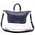 Marc Jacobs Too Hot To Handle Satchel Bag aus dunkelblauem Leder Marineblau - Ansicht 5