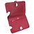 Hermès Dogon Compact Leather Rouge - vue 3