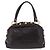 Gucci Babouska Heart Dome Satchel Leather Medium Negro - vista 2