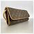 Bolso de hombro Louis Vuitton Monogram Pochette Twin GM Castaño - vista 2