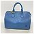 Sac à main Louis Vuitton Epi Speedy 25 Bleu - vue 13