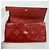 Louis Vuitton Vernis Portefeuille Sarah Long Wallet Rosso - vista 7