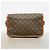 Borsa a tracolla Louis Vuitton Monogram Gibeciere MM Marrone - vista 12
