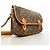 Borsa a tracolla Louis Vuitton Monogram Gibeciere MM Marrone - vista 2