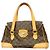 Borsa a tracolla Louis Vuitton Monogram Beverly GM Marrone