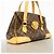 Borsa a tracolla Louis Vuitton Monogram Beverly GM Marrone - vista 2