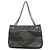 Borsa Tote Chanel in pelle di vitello grana nera Nero