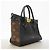 Louis Vuitton Monogram On My Side PM Handbag Brown Black - view 2