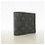 Louis Vuitton Monogram Eclipse Portefeuille Marco NM Wallet Negro - vista 2
