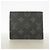 Louis Vuitton Monogram Eclipse Portefeuille Marco NM Wallet Negro - vista 7