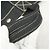 Hermès Bolso Tote Hermes Deauville MM Canvas Negro - vista 8