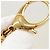 Louis Vuitton Keychain Charm Bijou Sac Page M65090 Argento D'oro - vista 3