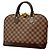 Louis Vuitton Damier Alma Handtasche Damier ebene
