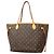 Louis Vuitton Monogram Neverfull MM Tote Bag Braun