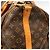 Louis Vuitton Brown Boston Monogram Keepall Bandoulière 55 Braun - Ansicht 8