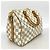 Borsa Louis Vuitton Damier Azur Speedy Bandoulière 25 Bianco - vista 2
