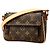 Bolsa de Ombro Louis Vuitton Monogram Vivacite PM Marrom
