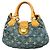 Louis Vuitton Monogram Denim Pleaty Handtasche M95020 Blau
