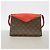 Sac à épaule Louis Vuitton Monogram Saint Michel Marron Rouge - vue 10