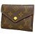 Louis Vuitton Tri-fold Wallet Monogram Victorine Braun