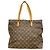 Bolso Tote Cabas Mezzo Monogram Louis Vuitton Castaño