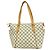Sac cabas Louis Vuitton Damier Azur Totally PM Blanc