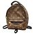 Sac à dos MINI Palm Springs Monogram Louis Vuitton Marron