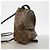 Sac à dos MINI Palm Springs Monogram Louis Vuitton Marron - vue 2