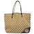 Borsa Tote Gucci in tela beige e marrone