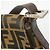 Bolsa de ombro Fendi Zucca em nylon e canvas Marrom - vista 9