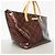 Sac à main Louis Vuitton Vernis Bellevue PM Bordeaux - vue 2