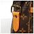 Bolso de hombro Louis Vuitton Monogram Danube MM Castaño - vista 9