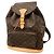 Louis Vuitton Monogram Montsouris GM Rucksack Braun