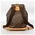 Louis Vuitton Monogram Montsouris GM Rucksack Braun - Ansicht 13