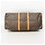 Louis Vuitton Brown Boston Monogram Keepall 55 M41424 - view 3