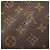 Louis Vuitton Brown Boston Monogram Keepall 55 M41424 - view 9
