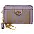 Tarjetero Gucci Jumbo GG Beige Púrpura