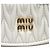 Portachiavi Miu Miu Wonder Leather Trick Bianco - vista 4