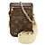 Borsa a tracolla Louis Vuitton Monogram Utility Marrone - vista 2