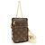 Borsa a tracolla Louis Vuitton Monogram Utility Marrone - vista 22