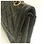 Bolsa de Ombro Chanel Double Flap com Corrente Preto - vista 12