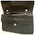 Bolsa de Ombro Chanel Double Flap com Corrente Preto - vista 20