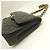 Bolsa de Ombro Chanel Double Flap com Corrente Preto - vista 4