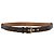 Louis Vuitton Cinto Trio Belt Monogram Canvas Thin Marrom