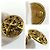 Chanel Vintage Coco Mark vergoldete Clip-Ohrringe Golden - Ansicht 5
