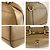 Borsa a mano Burberry in pelle marrone - vista 5