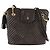 BALLY Vintage gesteppte braune Leder-Schultertasche mit Kette