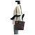 BALLY Vintage gesteppte braune Leder-Schultertasche mit Kette - Ansicht 6