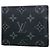 Louis Vuitton Monogram Eclipse Portefeuille Marco NM Wallet Negro
